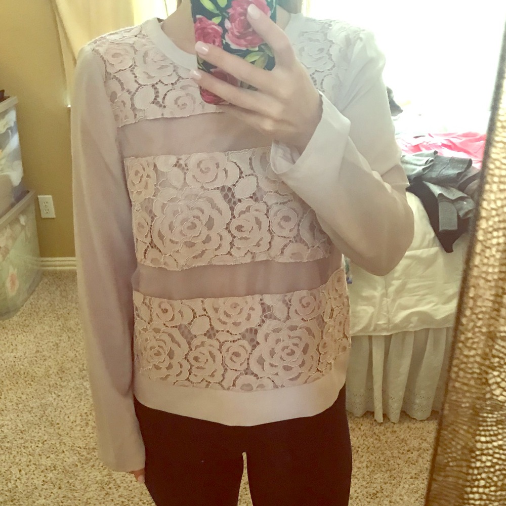 CeCe Pink Long sleeve Too